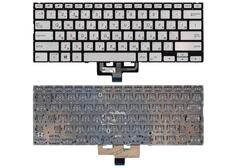 Купить Клавиатура для ноутбука Asus ZenBook UX433FA с подсветкой (Light), Silver, (No Frame) RU