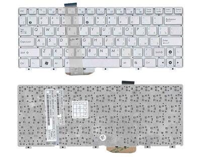 Клавиатура для ноутбука Asus EEE PC (1015) Silver, (No Frame) RU VER-2
