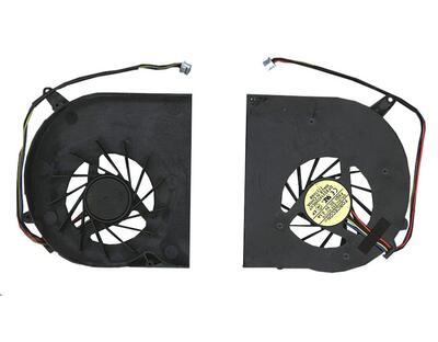 Вентилятор для ноутбука Asus M60, M60J, M60P, M60JV, M60V, M60VP, X62J, X62JV, X62V, X62VP, 5V 0.5A 4-pin Forcecon