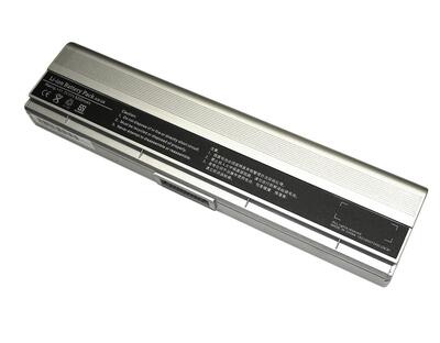 Аккумуляторная батарея для ноутбука Asus A32-U6 11.1V Silver 4400mAh OEM