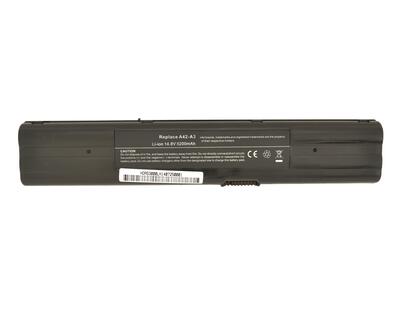 Аккумуляторная батарея для ноутбука Asus A42-A3 14.8V Black 5200mAh OEM - фото 2