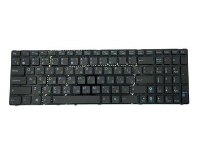 Клавиатура для ноутбука Asus K52 K53 G73 A52 G60 Black, (Black Frame) RU