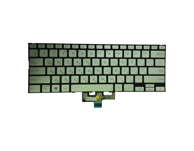 Клавиатура для ноутбука Asus ZenBook UX433FA с подсветкой (Light), Silver, (No Frame) RU