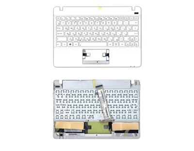Клавиатура для ноутбука Asus Vivobook X102 White, (With Frame) RU