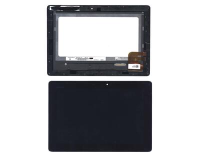 Матрица с тачскрином (модуль) для Asus Transformer TF300 без ревизии черный с рамкой