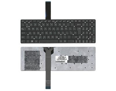 Клавиатура для ноутбука Asus (K55, X501) Black, (No Frame) RU (вертикальный энтер)