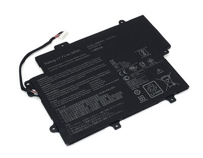 Аккумуляторная батарея для ноутбука Asus C21N1625 VivoBook Flip 12 TP203NA 7.7V/8.8V Black 4800mAh OEM