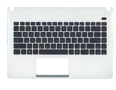 Клавиатура для ноутбука Asus VivoBook (X401U) Black, (White TopCase), RU - фото 2