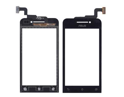 Тачскрин (Сенсорное стекло) для смартфона Asus ZenFone 4 (A400CG) черное