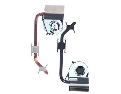 Система охлаждения для ноутбука Asus 5V 0,4А 4-pin Brushless X75, X75A, X75SV, X75VB, F75VC, F75VD VER-2