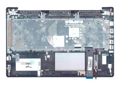 Клавиатура для ноутбука Asus (N550), Silver, с подсветкой (Light), (Silver TopCase), RU - фото 3