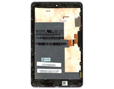 Матрица с тачскрином (модуль) для Asus ME370 (Google Nexus 7 1gen) черный с рамкой