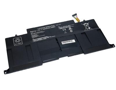 Аккумуляторная батарея для ноутбука Asus C22-UX31 UX31-2S2P 7.4V Black 6840mAh OEM