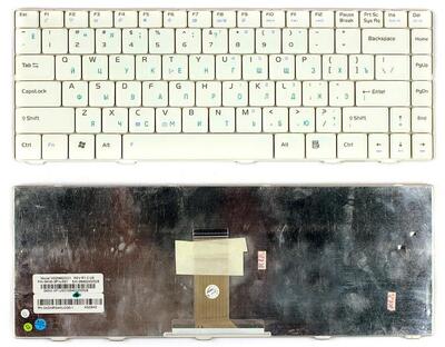 Клавиатура для ноутбука Asus (F80, F80S, F80CR, F80Q, F80L) White, RU