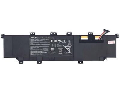 Аккумуляторная батарея для ноутбука Asus C21-X502 X502C 7.4V Black 5136mAh Orig