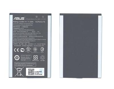 Аккумуляторная батарея для смартфона Asus C11P1501 ZenFone 2 Laser 3.85V Black 3000mAh 11.5Wh