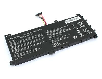 Аккумуляторная батарея для ноутбука Asus B41N1304 Asus VivoBook V451 14.4V Black 2600mAh OEM