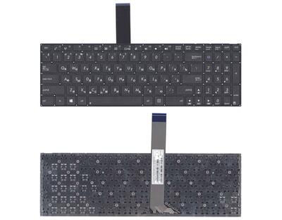 Клавиатура для ноутбука Asus (A56, A56C, A56CA, A56CB, A56CM, K56, K56C, K56CB, K56CM, K56CA, S56, S56C, S56A, S56CM ) Black, (No Frame), RU (горизонтальный энтер)