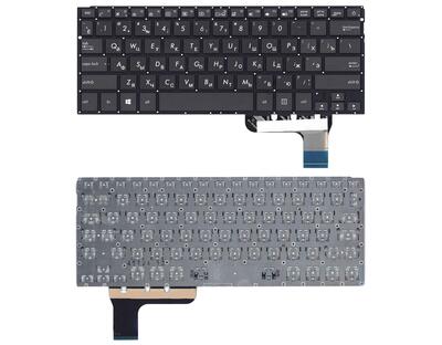 Клавиатура для ноутбука Asus Zenbook (UX303U) с подсветкой (Light), Black, (No Frame), RU