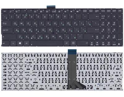 Клавиатура для ноутбука Asus (X555L) Black, (No Frame), RU