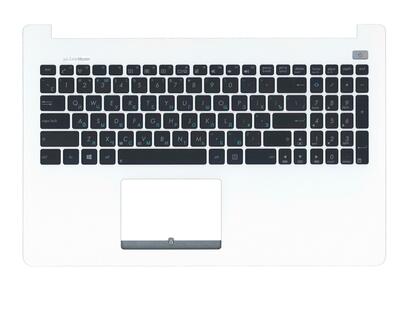Клавиатура для ноутбука Asus (X502) Black, (White TopCase), RU - фото 2
