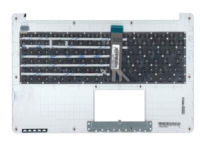 Клавиатура для ноутбука Asus (X502) Black, (White TopCase), RU - фото 3