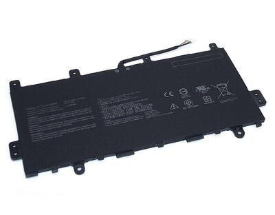 Аккумуляторная батарея для ноутбука Asus C21N1808 Chromebook C523NA 7.7V Black 4800mAh OEM