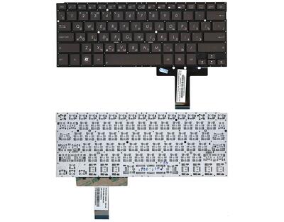 Клавиатура для ноутбука Asus (UX31A) Black, (No Frame), RU (горизонтальный энтер)