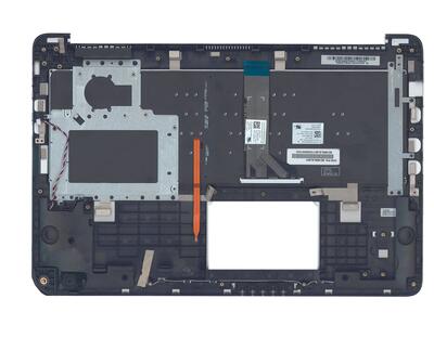 Клавиатура для ноутбука Asus (K501L) Black, с подсветкой (Light), (Silver TopCase), RU - фото 3