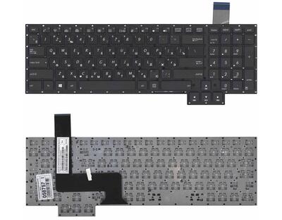 Клавиатура для ноутбука Asus (G750), Black, (No Frame) RU