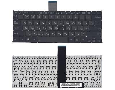 Клавиатура для ноутбука Asus F200CA, F200MA, X200LA, X200MA Black, (No Frame), RU (горизонтальный энтер)