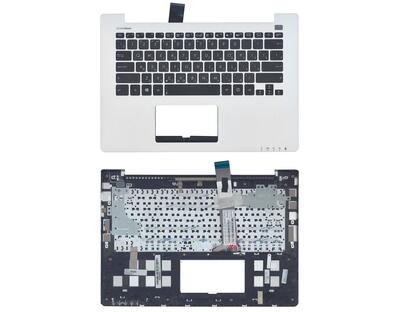 Клавиатура для ноутбука Asus VivoBook (S300LA) Black, (Silver TopCase), RU