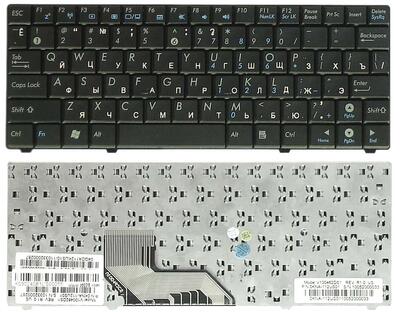 Клавиатура для ноутбука Asus (T91MT) Black, RU