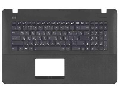 Клавиатура для ноутбука Asus (X751) Black, (Silver TopCase), RU - фото 2