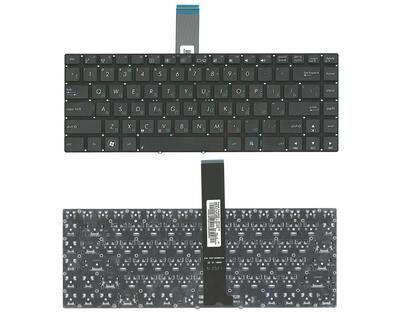 Клавиатура для ноутбука Asus (N46, U46, K45) Black, (No Frame) RU