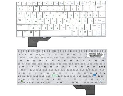 Клавиатура для ноутбука Asus (U5, U5F, U5A, U5S) White, RU