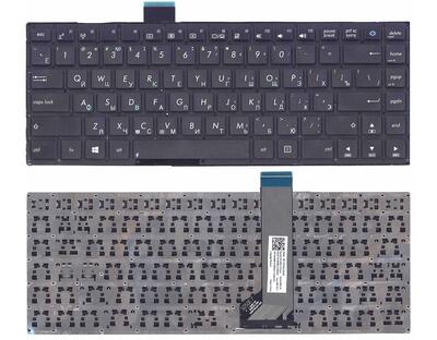 Клавиатура для ноутбука Asus VivoBook (X402) Black, (No Frame), RU