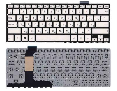Клавиатура для ноутбука Asus (UX360CA) Silver, (No Frame) RU