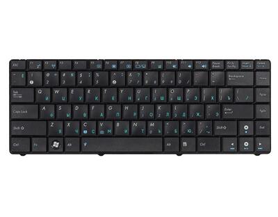 Клавиатура для ноутбука Asus (K40, K40AB, K40AC, K40AD, K40AF, K40AC) Black, RU - фото 3