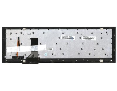 Клавиатура для ноутбука Asus (G75V, G75W) с подсветкой (Light), Black, (Gray Frame) RU (вертикальный энтер) - фото 3