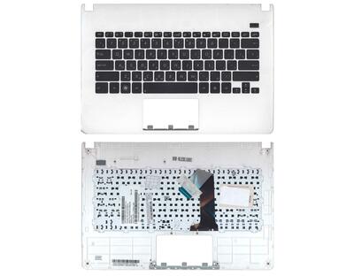 Клавиатура для ноутбука Asus (X301A) Black, (White TopCase), RU