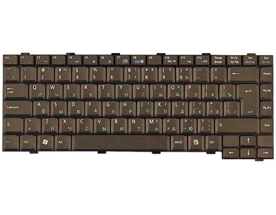 Клавиатура для ноутбука Asus (W2, W2000) Black, RU (вертикальный энтер) - фото 2