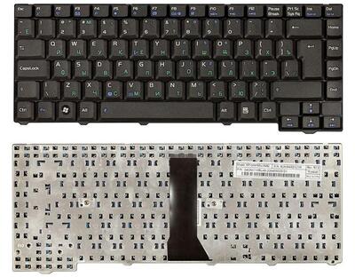 Клавиатура для ноутбука Asus F2 F3 Z53 24pin Black, RU