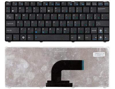 Клавиатура для ноутбука Asus EEE PC 1101 1101HA N10 N10E N10J Black, RU
