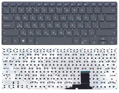 Клавиатура для ноутбука Asus BU401, BU201, BU400, BU400V, BU400A, B400A Black, (No Frame) RU