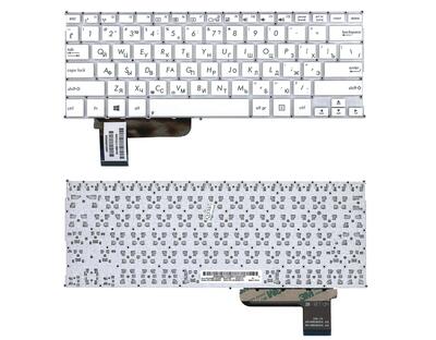 Клавиатура для ноутбука Asus VivoBook (X201E, S201, S201E, X201) White, (No Frame), RU
