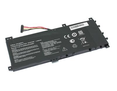 Аккумуляторная батарея для ноутбука Asus C21N1335 VivoBook S451 7.5V Black 4000mAh OEM