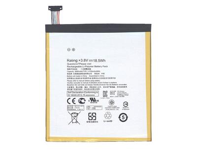 Аккумуляторная батарея для планшета Asus C11P1502 ZenPad 10" Z300C 3.8V Black 4890mAh OEM