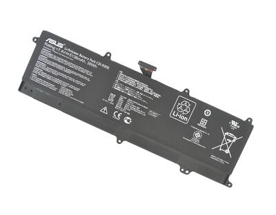 Аккумуляторная батарея для ноутбука Asus C21-X202 F201E 7.4V Black 5136mAh Orig - фото 5