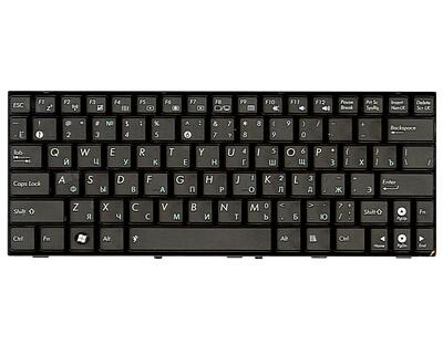 Клавиатура для ноутбука Asus EEE PC (1005HA, 1008HA) Black, (Black Frame) RU - фото 2